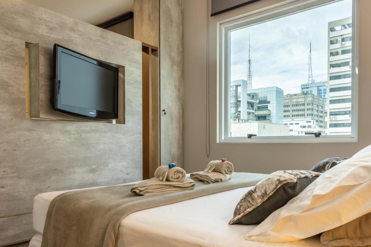 806 - Rentaqui - Flat Studio Bela Cintra Elegance - Consolacao Сао Паоло Екстериор снимка
